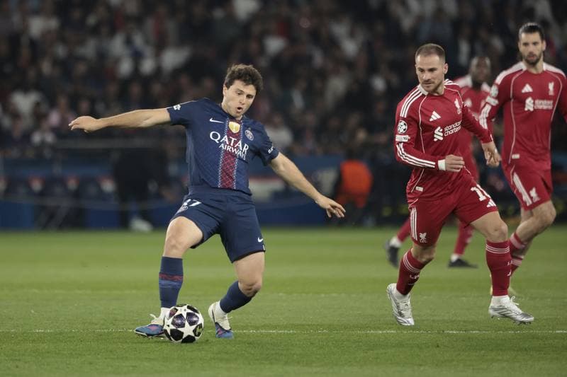 Football. UEFA Champions League. Paris Saint-Germain - Liverpool. 08.04.2026