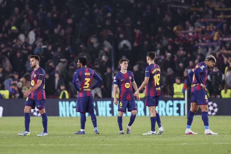 Football. UEFA Champions League. FC Barcelona - Atletico Madrid. 08.04.2026