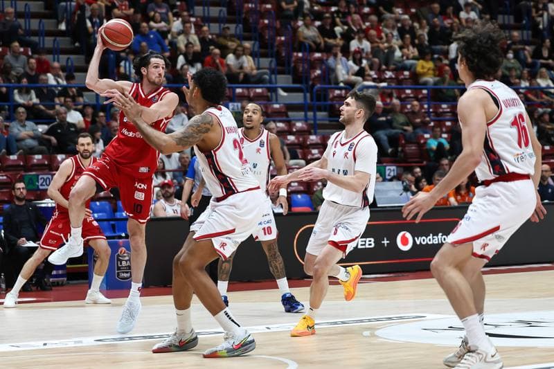 Basketball. LBA Lega Basket Serie A. EA7 Emporio Armani Milano - Una Hotels Reggio Emilia. 05.04.2026