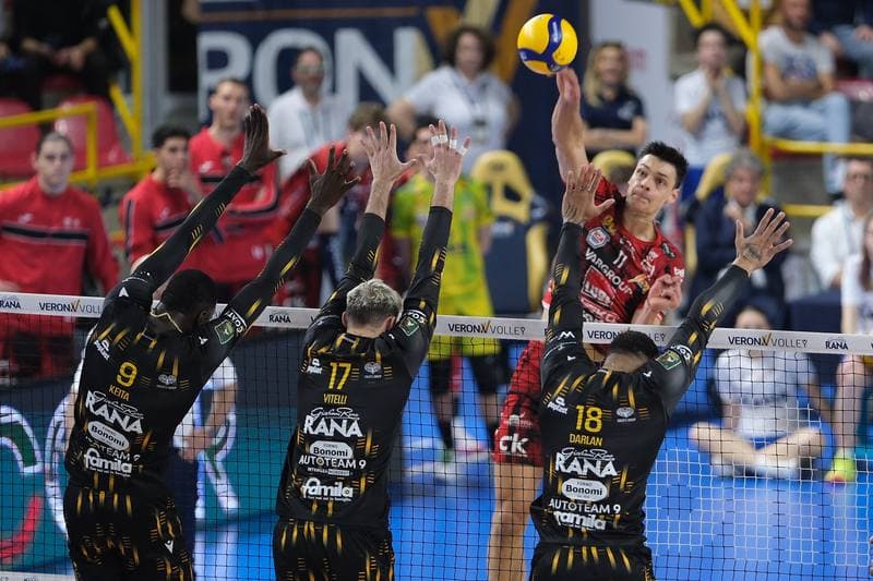 Volleyball. Italian Serie A Men Superleague. Rana Verona - Cucine Lube Civitanova. 05.04.2026