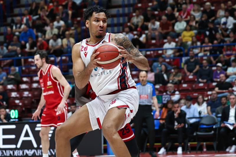Basketball. LBA Lega Basket Serie A. EA7 Emporio Armani Milano - Una Hotels Reggio Emilia. 05.04.2026
