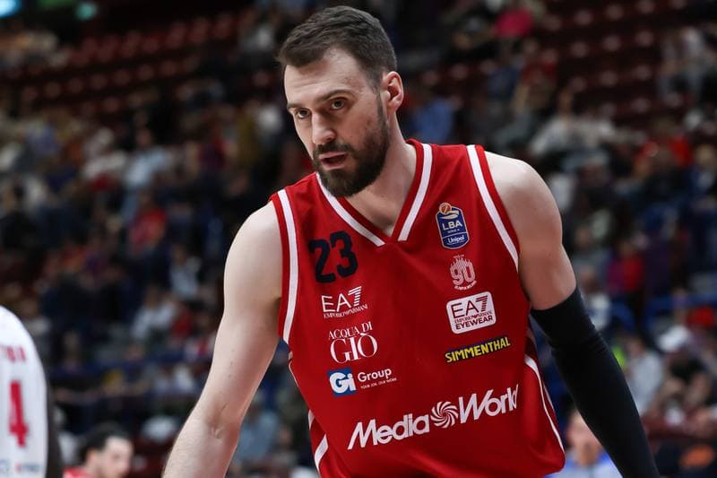 Basketball. LBA Lega Basket Serie A. EA7 Emporio Armani Milano - Una Hotels Reggio Emilia. 05.04.2026