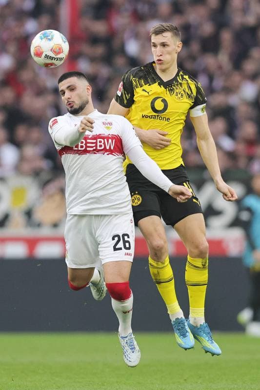 Football. Bundesliga. VfB Stuttgart - Borussia Dortmund. 04.04.2026