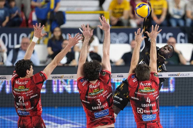 Volleyball. Italian Serie A Men Superleague. Rana Verona - Cucine Lube Civitanova. 05.04.2026