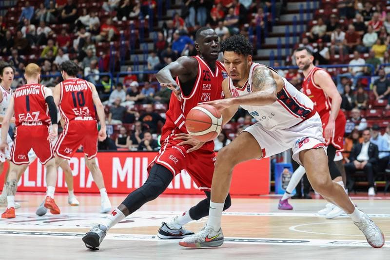 Basketball. LBA Lega Basket Serie A. EA7 Emporio Armani Milano - Una Hotels Reggio Emilia. 05.04.2026