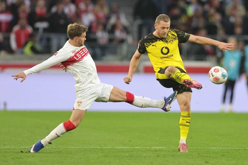 Football. Bundesliga. VfB Stuttgart - Borussia Dortmund. 04.04.2026