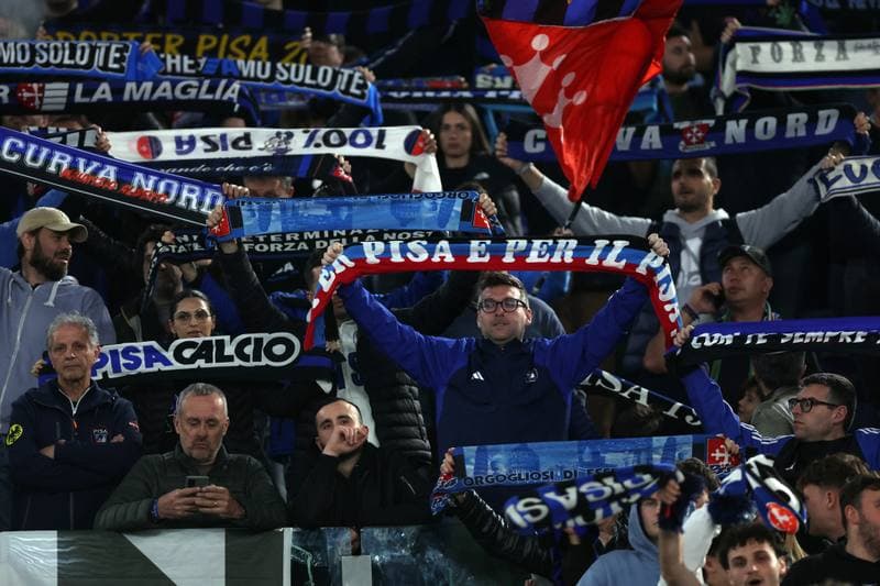Football. Serie A. AS Roma - Pisa SC. 10.04.2026