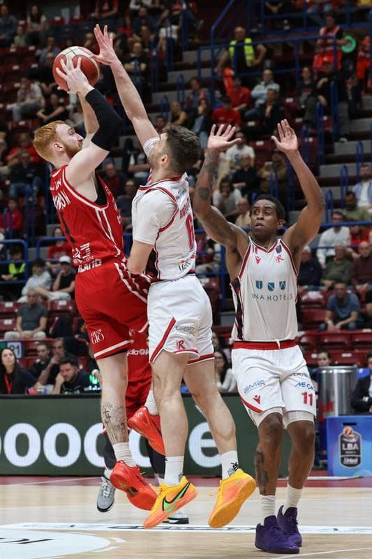 Basketball. LBA Lega Basket Serie A. EA7 Emporio Armani Milano - Una Hotels Reggio Emilia. 05.04.2026