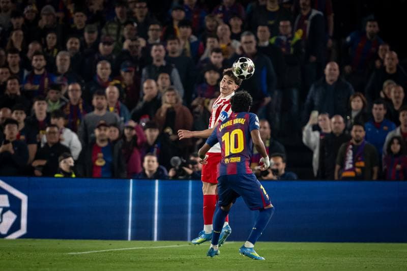 Football. UEFA Champions League. FC Barcelona - Atletico Madrid. 08.04.2026