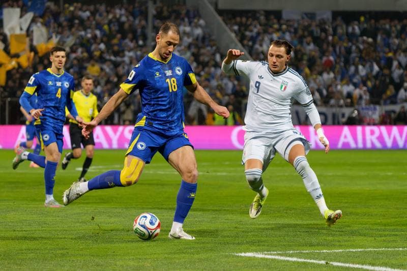 Football. FIFA World Cup Qualifiers. Bosnia and Herzegovina - Italy. 31.03.2026