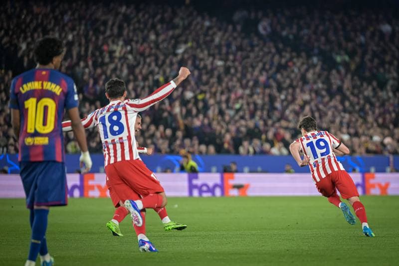 Football. UEFA Champions League. FC Barcelona - Atletico Madrid. 08.04.2026
