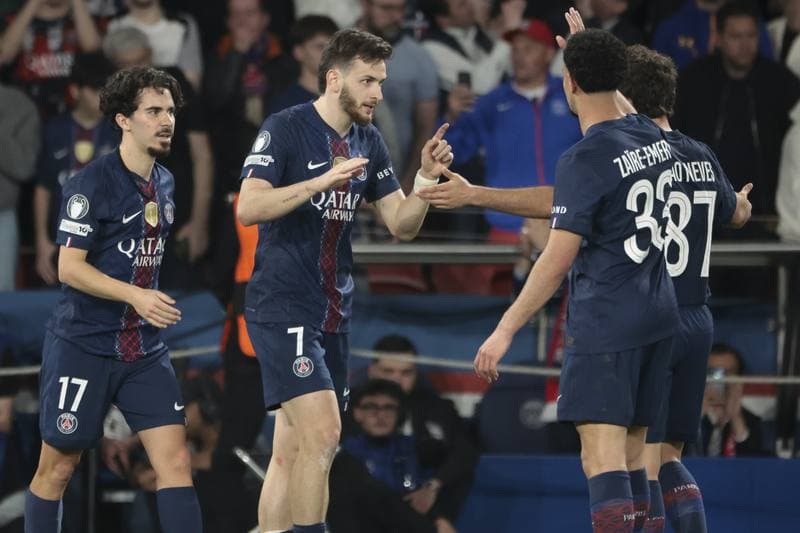 Football. UEFA Champions League. Paris Saint-Germain - Liverpool. 08.04.2026