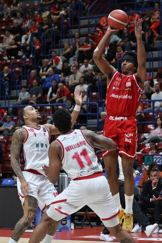 Basketball. LBA Lega Basket Serie A. EA7 Emporio Armani Milano - Una Hotels Reggio Emilia. 05.04.2026