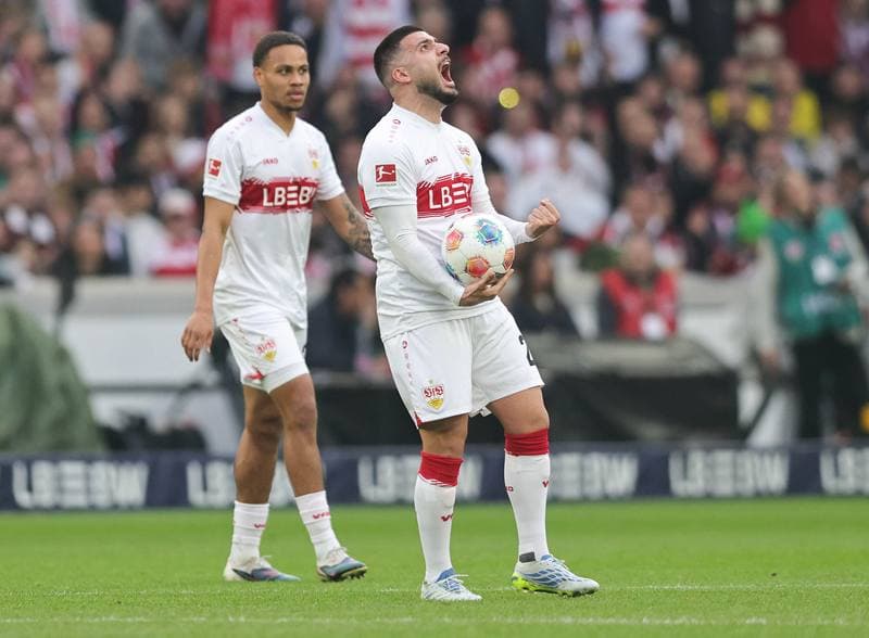 Football. Bundesliga. VfB Stuttgart - Borussia Dortmund. 04.04.2026