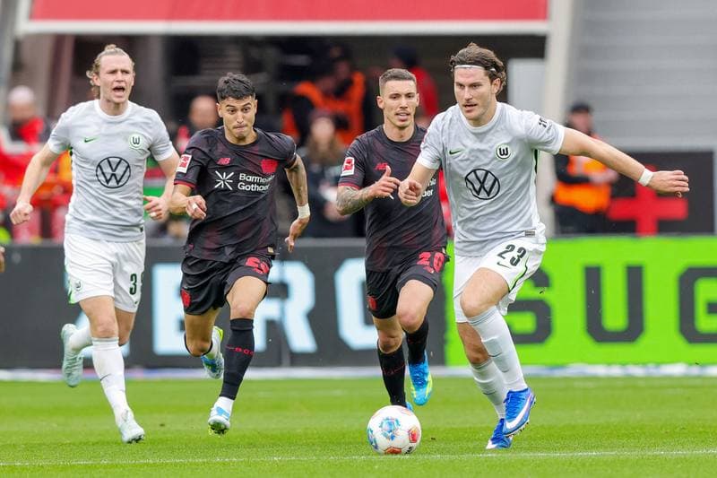 Football. Bundesliga. Bayer 04 Leverkusen - VfL Wolfsburg. 04.04.2026