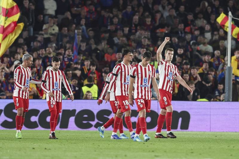 Football. UEFA Champions League. FC Barcelona - Atletico Madrid. 08.04.2026
