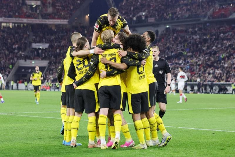 Football. Bundesliga. VfB Stuttgart - Borussia Dortmund. 04.04.2026