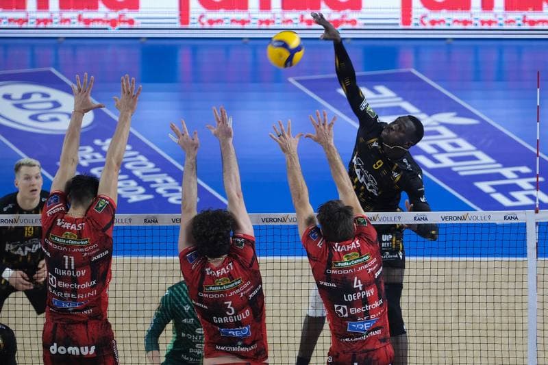 Volleyball. Italian Serie A Men Superleague. Rana Verona - Cucine Lube Civitanova. 05.04.2026