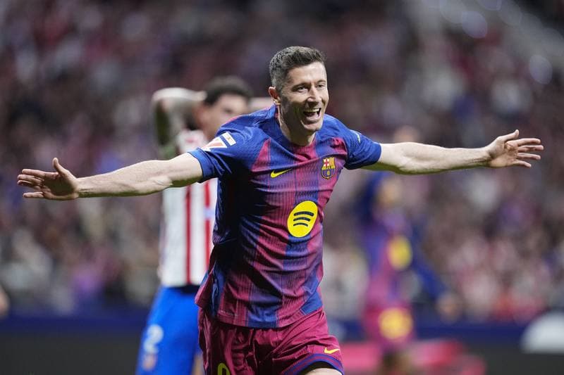 Football. La Liga. Atletico Madrid - FC Barcelona. 04.04.2026