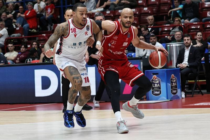 Basketball. LBA Lega Basket Serie A. EA7 Emporio Armani Milano - Una Hotels Reggio Emilia. 05.04.2026