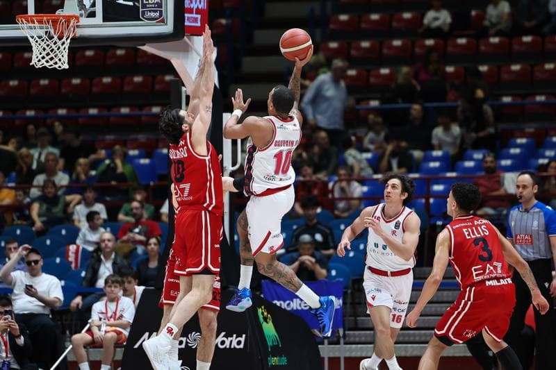 Basketball. LBA Lega Basket Serie A. EA7 Emporio Armani Milano - Una Hotels Reggio Emilia. 05.04.2026
