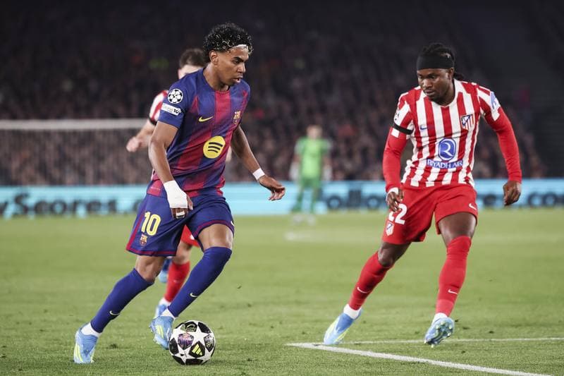 Football. UEFA Champions League. FC Barcelona - Atletico Madrid. 08.04.2026