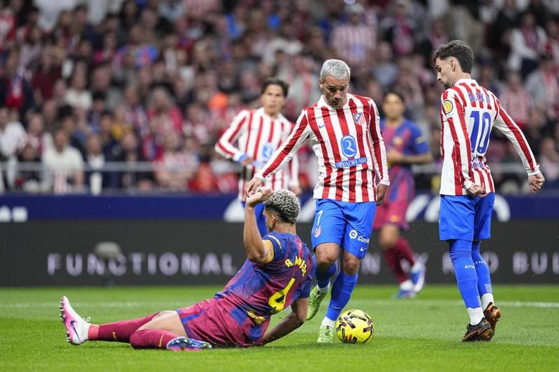 Football. La Liga. Atletico Madrid - FC Barcelona. 04.04.2026