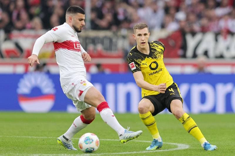 Football. Bundesliga. VfB Stuttgart - Borussia Dortmund. 04.04.2026