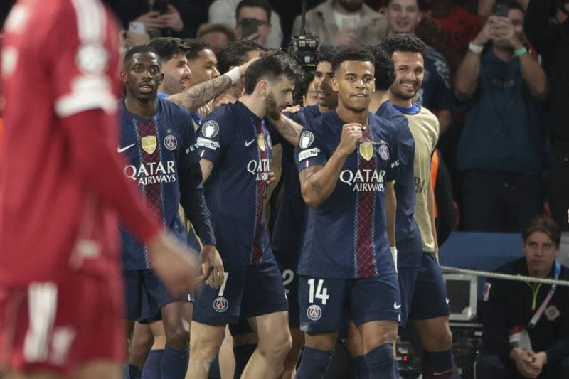 Football. UEFA Champions League. Paris Saint-Germain - Liverpool. 08.04.2026