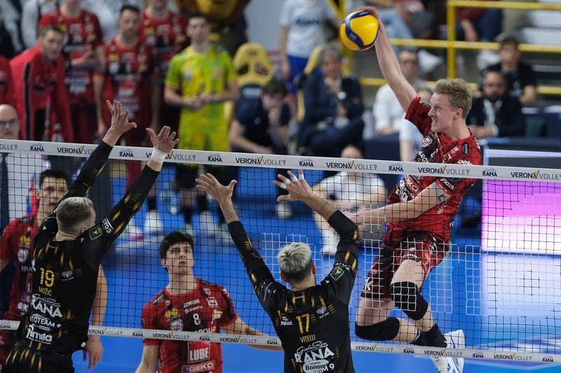 Volleyball. Italian Serie A Men Superleague. Rana Verona - Cucine Lube Civitanova. 05.04.2026