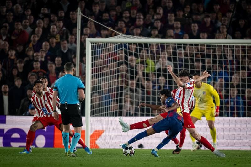 Football. UEFA Champions League. FC Barcelona - Atletico Madrid. 08.04.2026