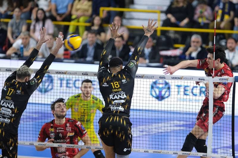 Volleyball. Italian Serie A Men Superleague. Rana Verona - Cucine Lube Civitanova. 05.04.2026