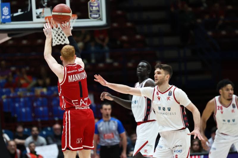 Basketball. LBA Lega Basket Serie A. EA7 Emporio Armani Milano - Una Hotels Reggio Emilia. 05.04.2026