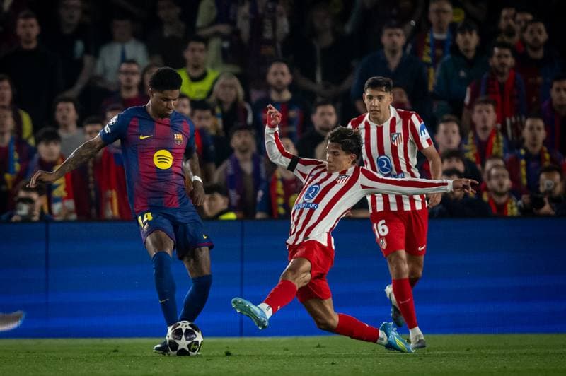 Football. UEFA Champions League. FC Barcelona - Atletico Madrid. 08.04.2026