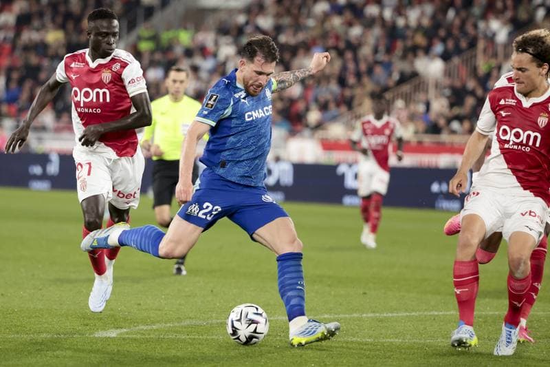 Football. Ligue 1. AS Monaco - Olympique de Marseille. 05.04.2026