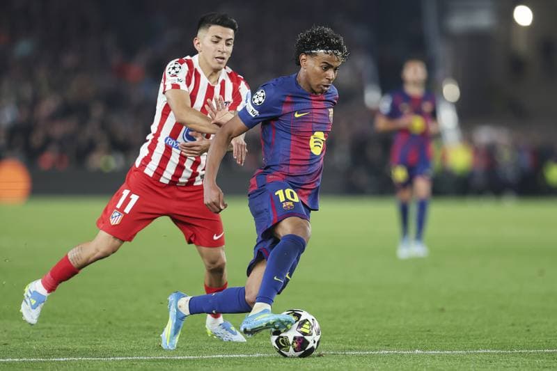 Football. UEFA Champions League. FC Barcelona - Atletico Madrid. 08.04.2026