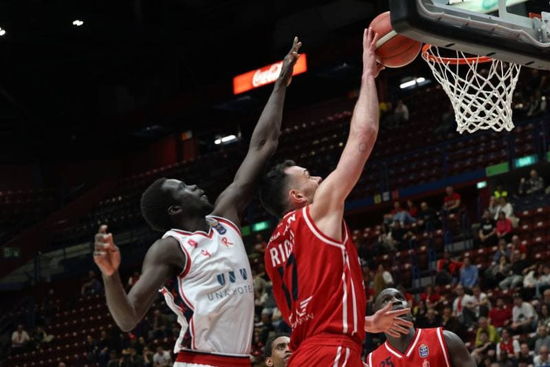 Basketball. LBA Lega Basket Serie A. EA7 Emporio Armani Milano - Una Hotels Reggio Emilia. 05.04.2026