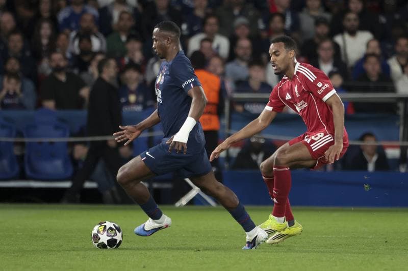 Football. UEFA Champions League. Paris Saint-Germain - Liverpool. 08.04.2026
