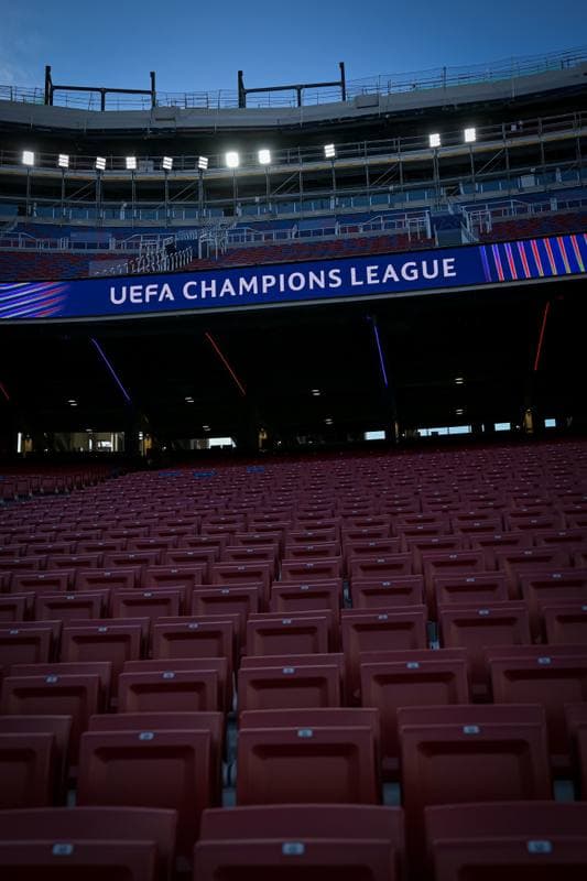 Football. UEFA Champions League. FC Barcelona - Atletico Madrid. 08.04.2026