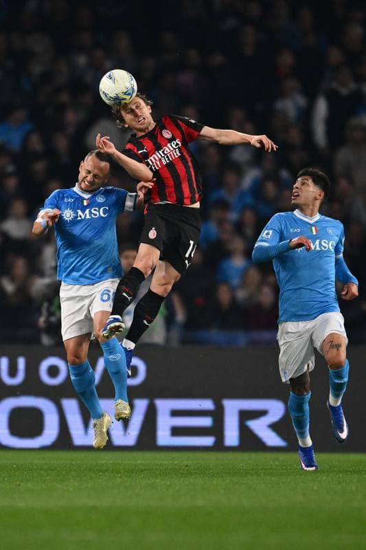 Football. Serie A. SSC Napoli - AC Milan. 16.03.2026