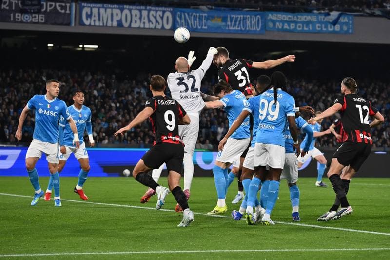 Football. Serie A. SSC Napoli - AC Milan. 16.03.2026