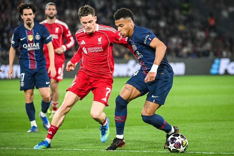 Football. UEFA Champions League. Paris Saint-Germain - Liverpool. 08.04.2026