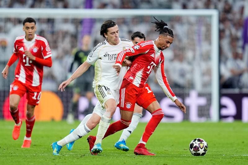 Football. UEFA Champions League. Real Madrid - Bayern Munich. 07.04.2026