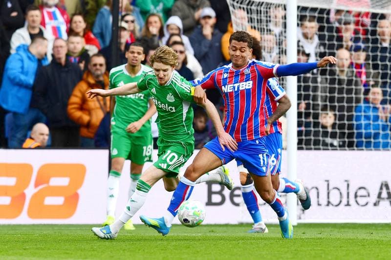 Football. Premier League. Crystal Palace - Newcastle United. 12.04.2026