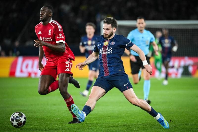 Football. UEFA Champions League. Paris Saint-Germain - Liverpool. 08.04.2026