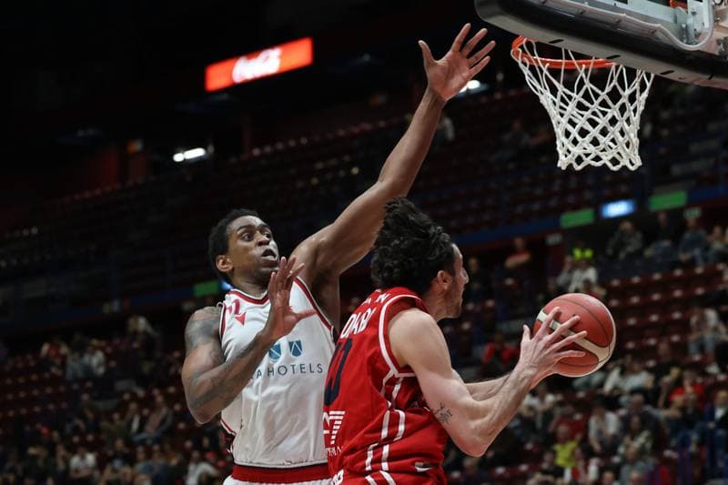 Basketball. LBA Lega Basket Serie A. EA7 Emporio Armani Milano - Una Hotels Reggio Emilia. 05.04.2026
