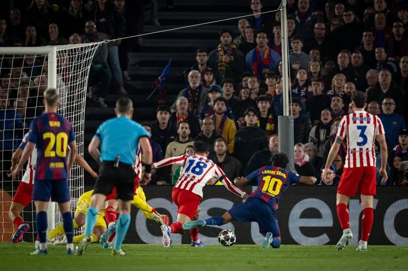 Football. UEFA Champions League. FC Barcelona - Atletico Madrid. 08.04.2026