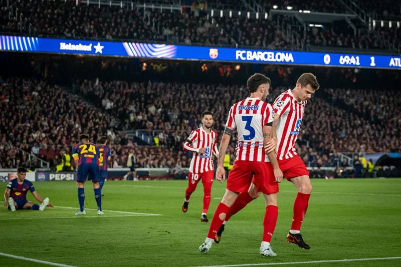 Football. UEFA Champions League. FC Barcelona - Atletico Madrid. 08.04.2026