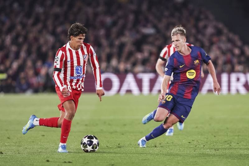 Football. UEFA Champions League. FC Barcelona - Atletico Madrid. 08.04.2026