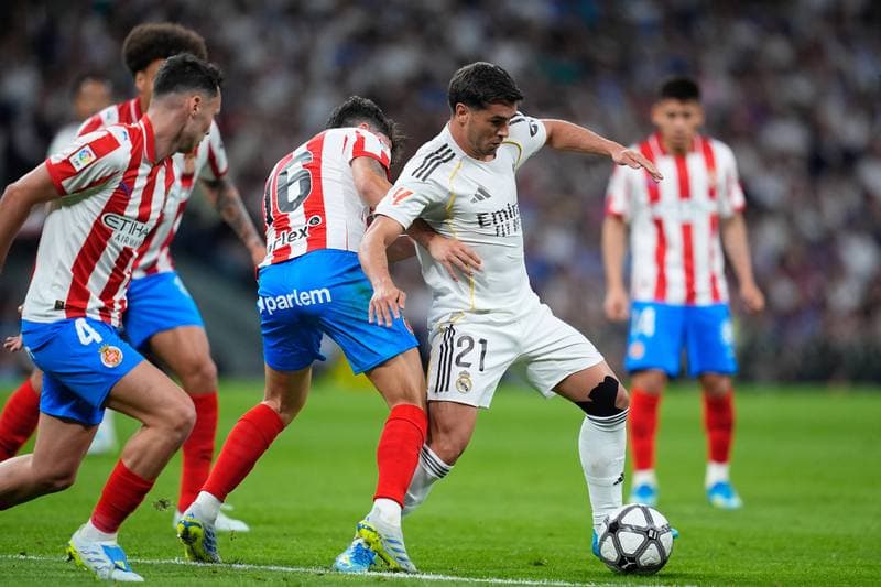 Football. La Liga. Real Madrid - Girona. 10.04.2026